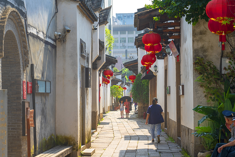 2019年6月28日，福州，三坊七巷風(fēng)光。