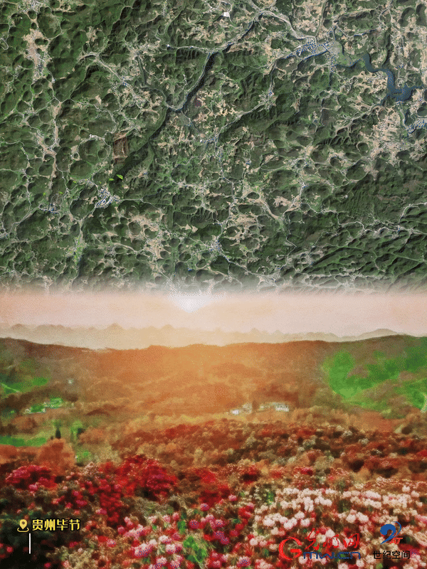 清明游玩賞花圖鑒來了！衛(wèi)星鏡頭帶你先睹為快
